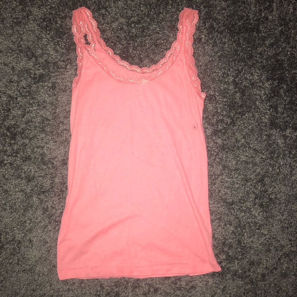 Peachy Lace Tank